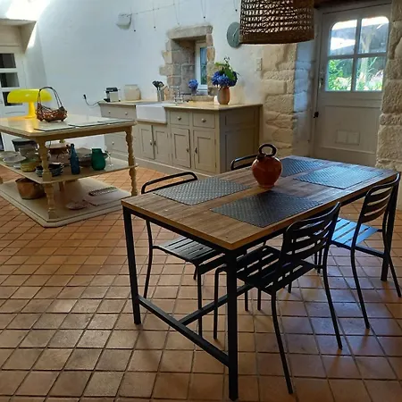 Prázdninový dům Longere Ancienne Dans Un Parc Plogonnec